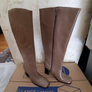 Vintage Leather knee high boots